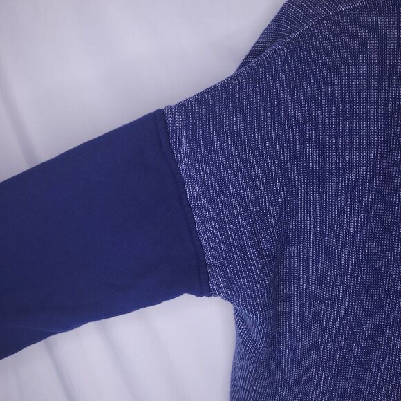 Vineyard Vines Sweater Womens XL Blue Knit Pullover 1/4 Zip - Picture 3 of 11